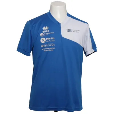 Football jersey (Blue, White) from Errea Polyester
