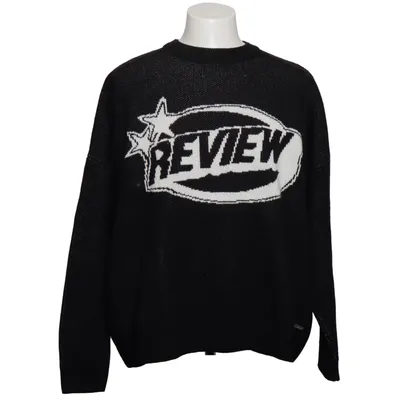 Tröja (Svart, Vit) från Review Akryl
