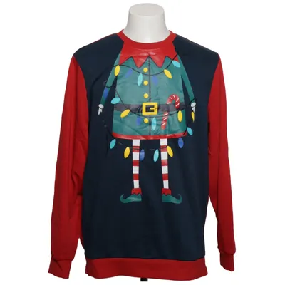 Jultröja (Röd, Blå, Grön, Flerfärgad) från Up2Fashion Bomull, Polyester