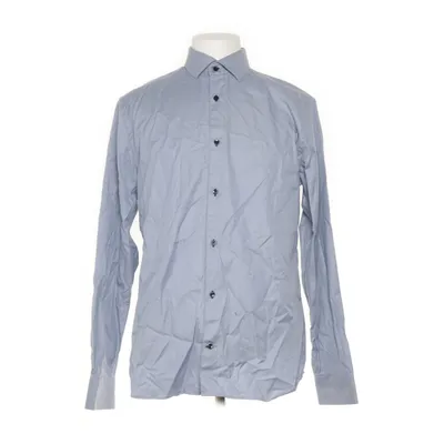 Shirt (Blauw) van Riley Katoen
