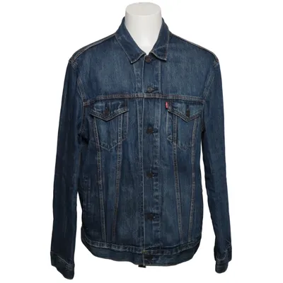 Spijkerjas (Blauw) van Levi's Premium Katoen, Lyocell