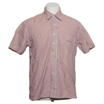 Short sleeve shirt (Red, White) from Blue Willi's Cotton