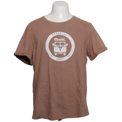 T-shirt (Brun) fra Fly Bomuld