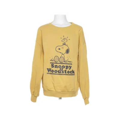 Collegetröja (Gul) från Peanuts Bomull, Polyester