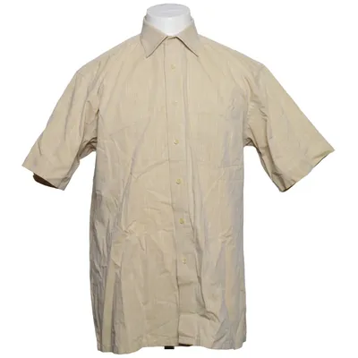 Short sleeve shirt (Beige) from Umberto Rosetti Cotton