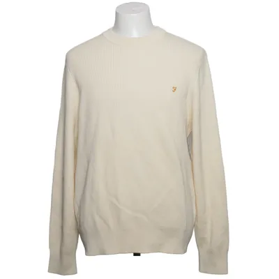 Sweater (Beige) from Farah Cotton, Polyamide, Wool