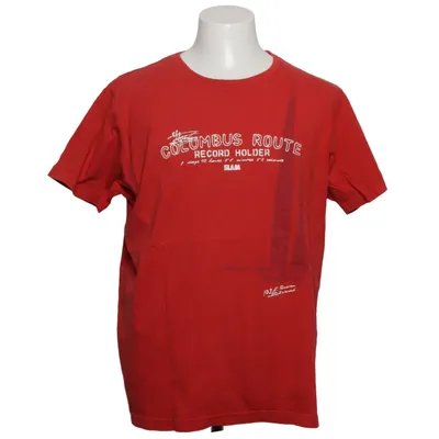 T-shirt (Rood) van Slam Katoen