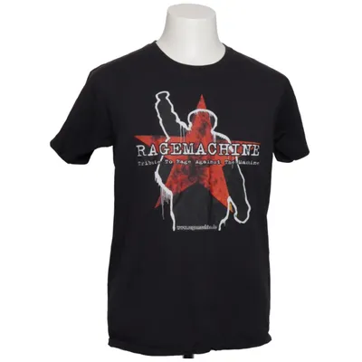 T-shirt (Svart, Röd, Vit) från Fruit of the Loom Bomull