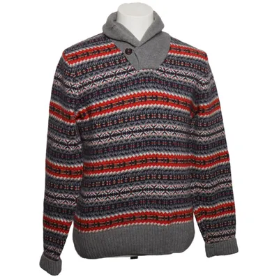 Sweater (Grå, Rød, Flerfarvet) fra Franklin Marshall Polyamid, Uld