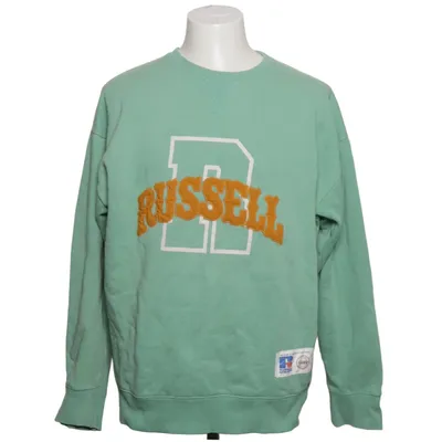 Collegetröja (Grön, Flerfärgad) från Russell Athletic Bomull, Polyester