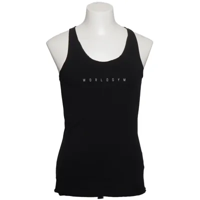 Träningslinne (Svart) från World Gym