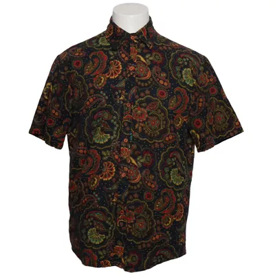 Short sleeve shirt (Black, Multicolored)