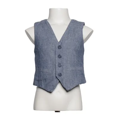 Suit vest (Blue) from L.O.G.G by H&M Cotton, Polyester