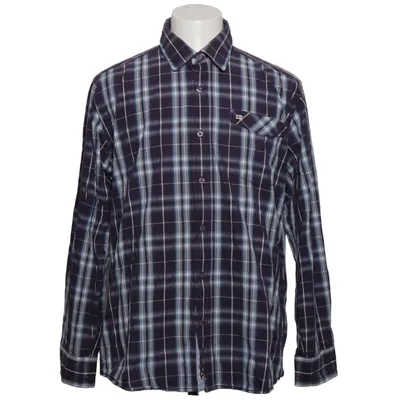 Chemise (Bleu, Blanc) de Greystone Coton