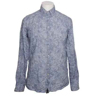 Shirt (Blauw, Wit) van Hansen & Jacob Katoen