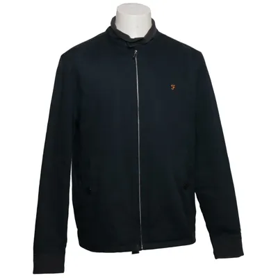 Jacket (Blue) from Farah Cotton, Polyester