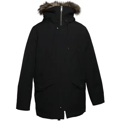 Parkas (Svart) från Gap Akryl, Bomull, Polyester