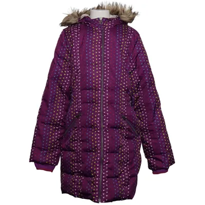 Winterjacke (Lila, Mehrfarbig) von Lands' End Acryl, Daune, Feder, Polyester