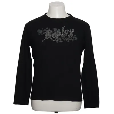 Långärmad t-shirt (Svart) från Replay Bomull