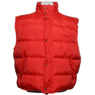 Down vest (Red) from Anzoni Down, Feather, Polyamide