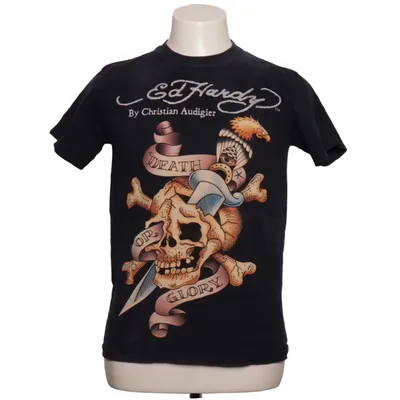 T-shirt (Blå, Flerfärgad) från Ed Hardy by Christian Audigier Bomull