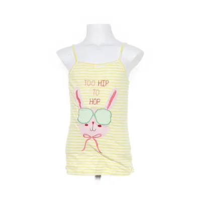 Tank Top (Yellow, White, Multicolored) from Room Seven Cotton, Elastane