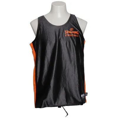 Baskettrøje (Grå, Orange) fra Spalding Polyester