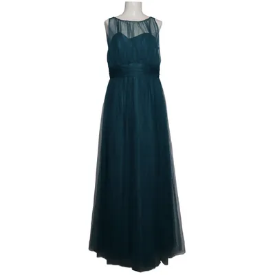 Abendkleid (Blau) von Alfred Angelo Baumwolle, Polyester