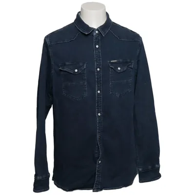 Jeansskjorta (TIRSO SHIRT JOG DEN) från Cars Jeans Bomull, Elastan