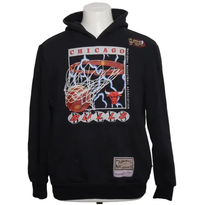 Capuchon sweater (Zwart) van Hardwood Classics x Mitchell & Ness Katoen, Polyester