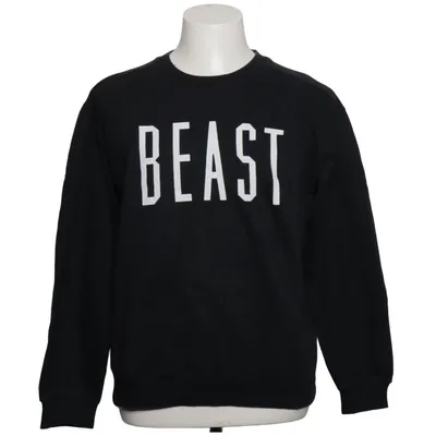 Collegetröja (Svart) från Anvil Bomull, Polyester