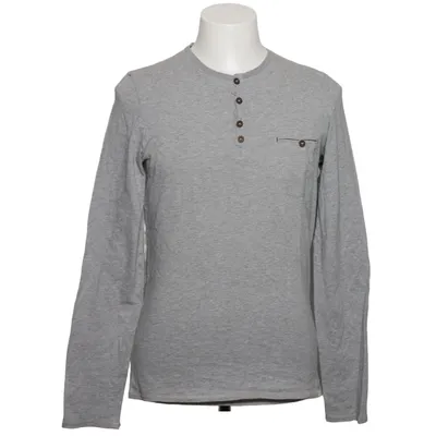 T-shirt manches longues (Gris) de Campus 72 Coton