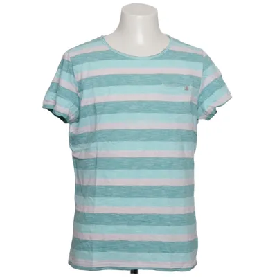 T-shirt (Bleu, Blanc) de Tom Tailor Coton