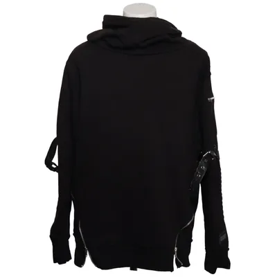 Hoodie (Black) from Vixxsin Cotton, Polyester
