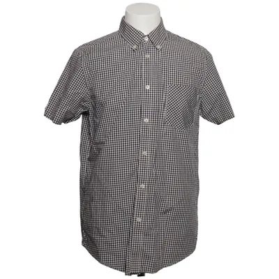 Short sleeve shirt (Black, White) from Plectrum by Ben Sherman Cotton
