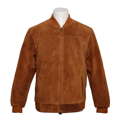 Läderjacka (Brun) från Venice Leather Skinn, Polyester