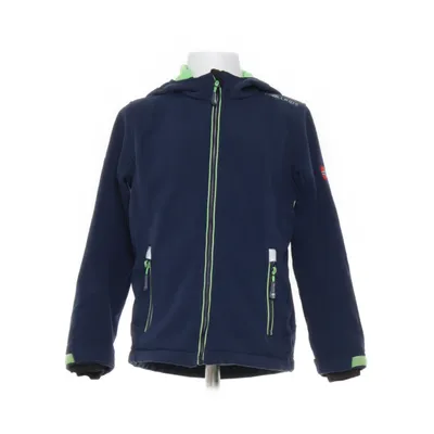 Outdoorjakke (Blå) fra Trollkids Elastan, Polyester