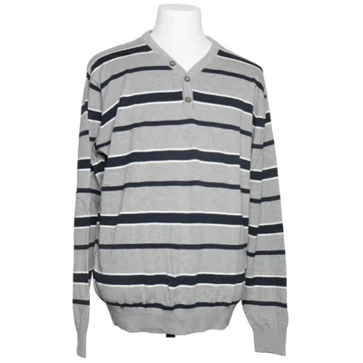 Pullover (Grå, Blå, Hvid) fra Canda Bomuld