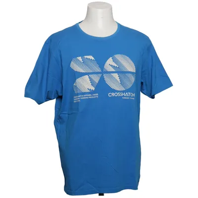 T-shirt (Blue) from Crosshatch Cotton