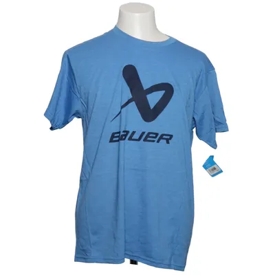 T-shirt (Blå) från Bauer Bomull, Polyester