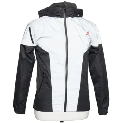 Rain jacket (Black, Gray) from Dynasty Polyester