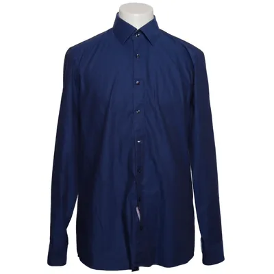 Shirt (Blue) from Olymp Cotton