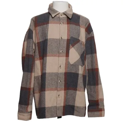 Skjortejakke (Beige, Grå, Brun) fra DeFacto Bomuld, Elastan, Polyester, Viscose
