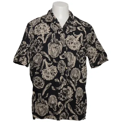 Chemise à manches courtes (Noir, Blanc) de Marc O'Polo Coton biologique