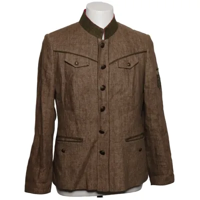 Kavaj (Brun) från H. Moser Linne, Polyester, Viskos