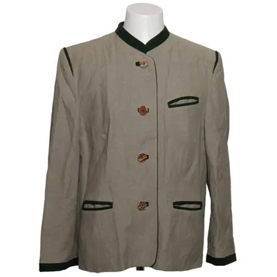 Blazer (Beige, Green) from Lodenfrey Cotton, Linen