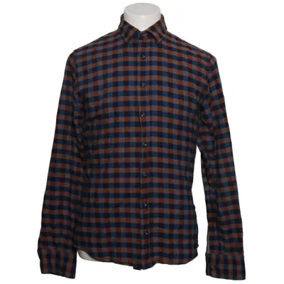Flanellen overhemd (Blauw, Bruin) van Redford