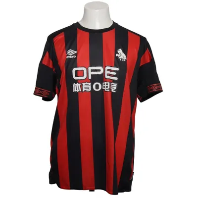 Fodboldtrøje (Sort, Rød) fra Umbro Polyester