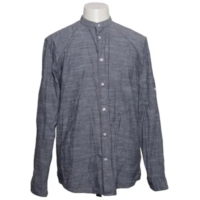 Shirt (Gray, White, Blue) from Tom Tailor Cotton