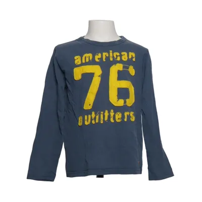 Långärmad t-shirt (Blå, Gul) från American Outfitters Bomull